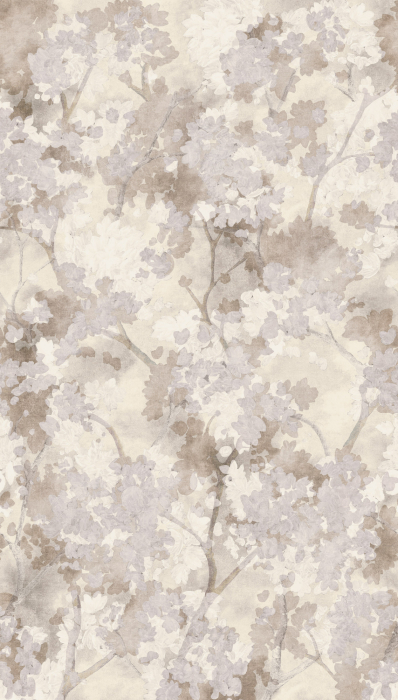 79248-5 Панно AS Creation 159*280, Ветвь бежево-серая