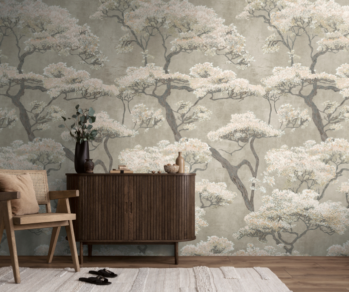 79248-2 Панно AS Creation 159*280, Восточный сад бежевый 