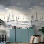 79236-3 Панно AS Creation 159*280, Регата парусников 79236-3 Панно AS Creation 159*280, Регата парусников